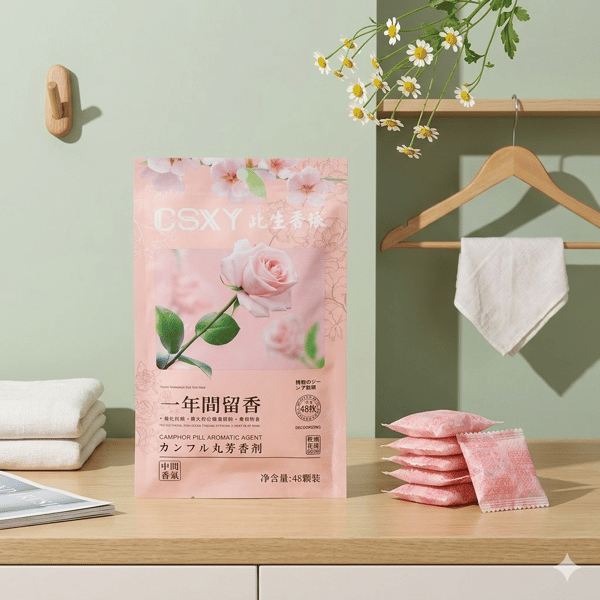 ০১ প্যাকেট - ন্যাপথলিনের বিকল্প - Rose Aromatic Smell Ball (RA)